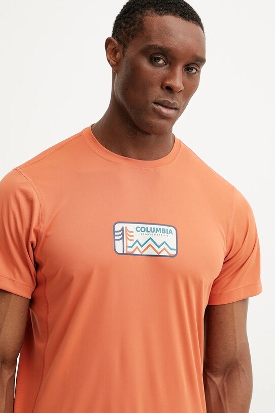 Columbia tricou sport Zero Rules portocaliu 2118541