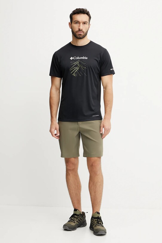 Columbia tricou sport Zero Rules 2118541 negru SS25