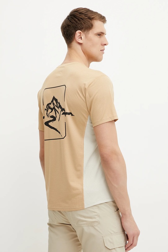 Ρούχα Αθλητικό μπλουζάκι Columbia Cirque River 2126222 μπεζ