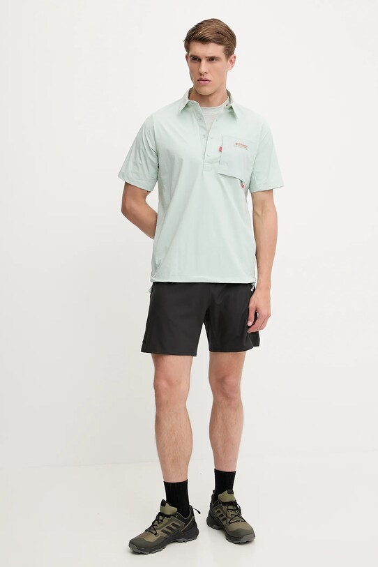 Columbia polo sportiv Cove Beach 2119481 turcoaz SS25