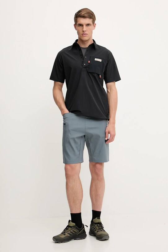 Columbia polo sportiv Cove Beach 2119481 negru SS25