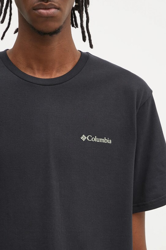 Columbia tricou din bumbac North Cascades negru 1834041.