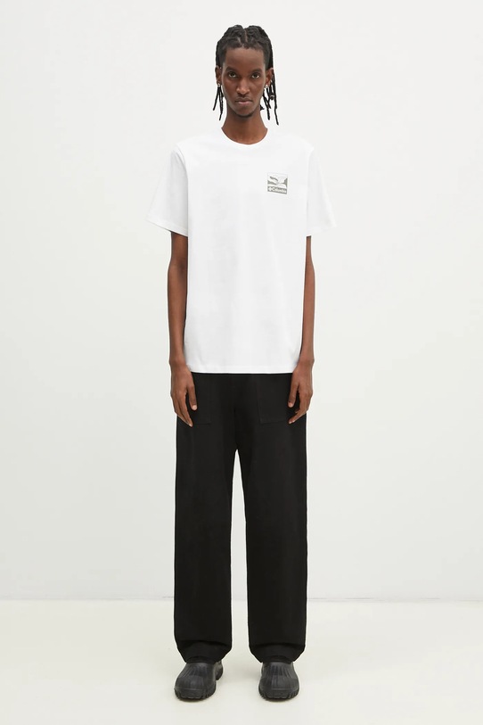 Columbia cotton t-shirt Explorers Canyon 2036451. white