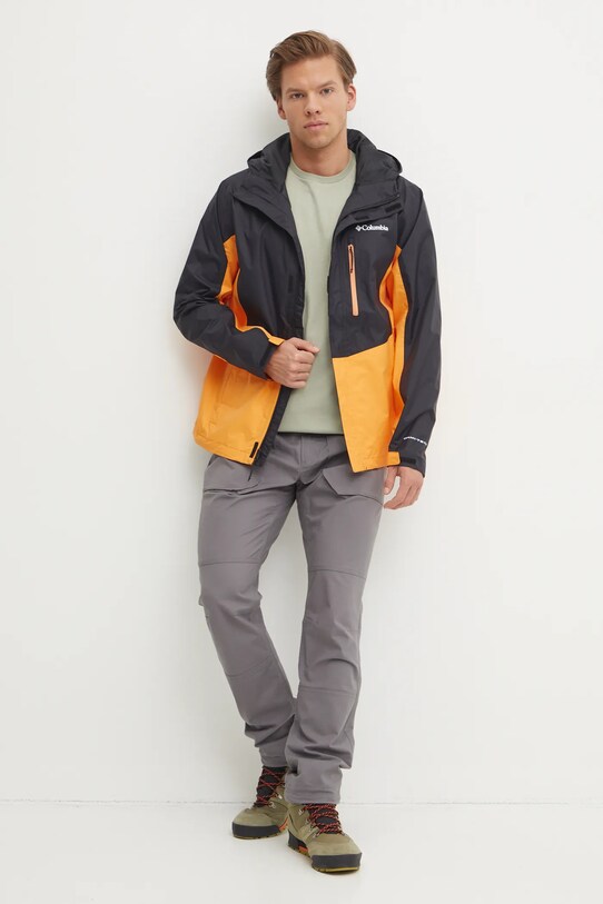 Columbia tricou din bumbac Explorers Canyon 2036451. verde SS25