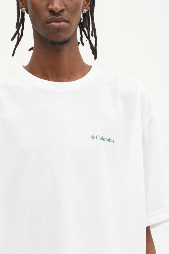 Columbia maglietta da sport Cedar Trail bianco 2120381