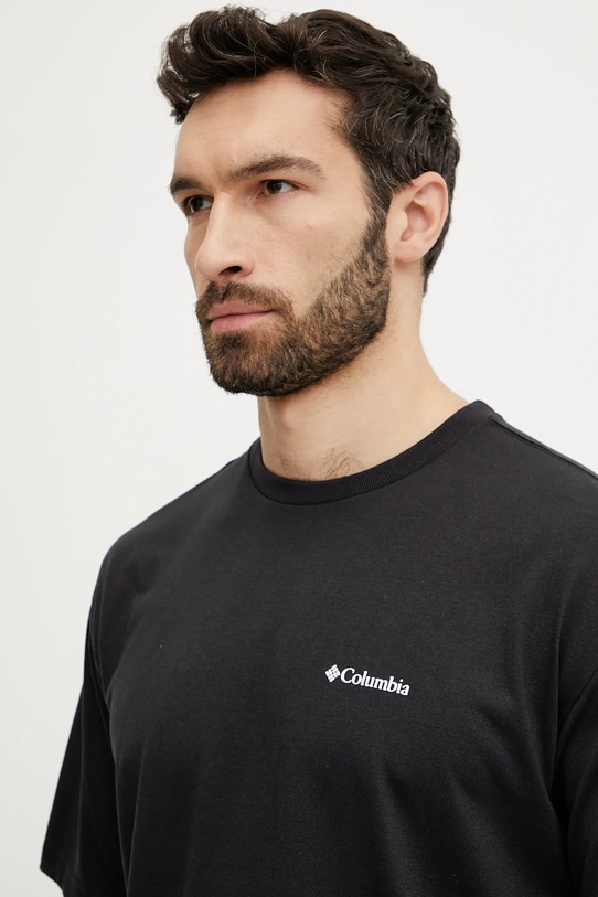 Спортивная футболка Columbia Cedar Trail чёрный 2120381