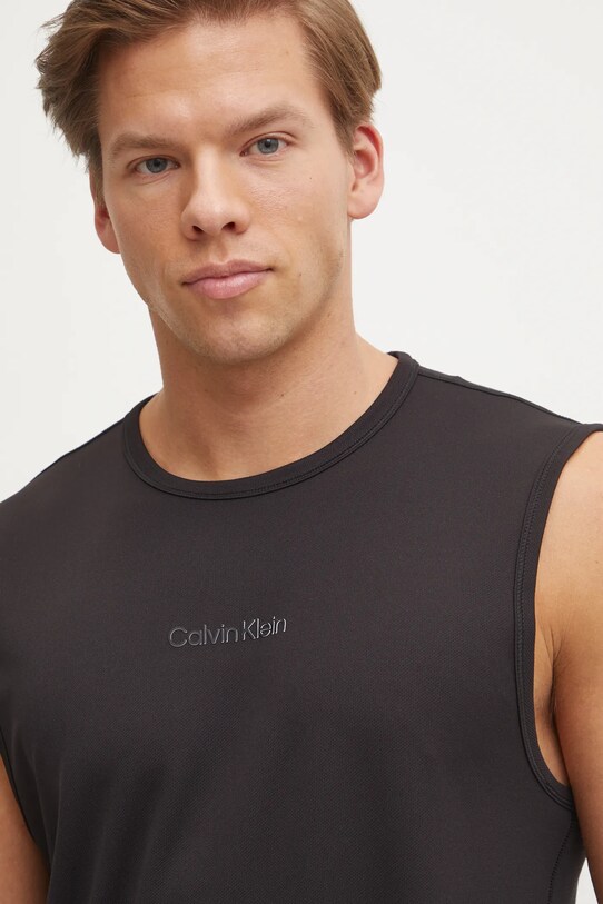 Calvin Klein Performance tricou de antrenament negru LVGMS5K165