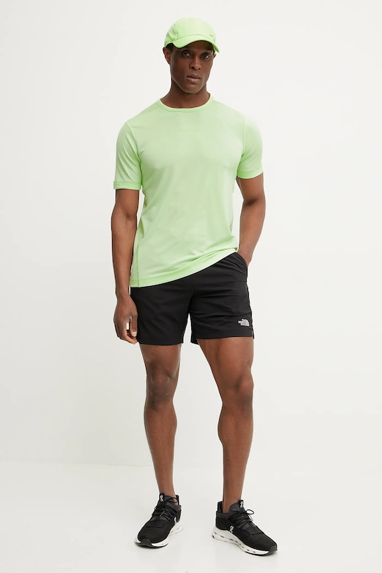 Тренувальна футболка Calvin Klein Performance LVGMS5K159 зелений SS25