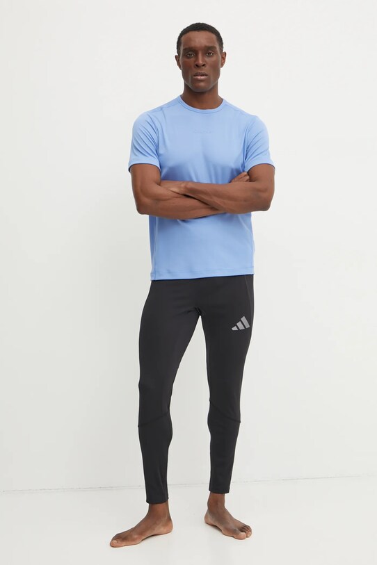 Calvin Klein Performance tricou de antrenament LVGMS5K159 albastru SS25