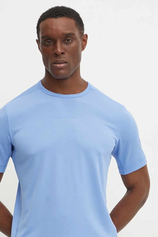 Calvin Klein Performance tricou de antrenament albastru LVGMS5K159