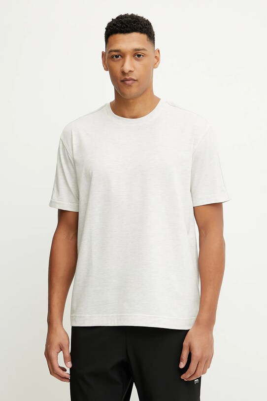 Μπλουζάκι Calvin Klein Performance με ελαστάν γκρί LVGMS5K177