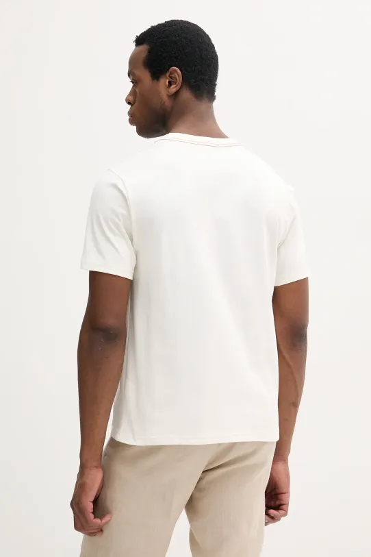 Odzież United Colors of Benetton t-shirt bawełniany 34BNU10AP beżowy