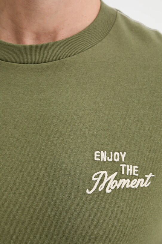 United Colors of Benetton tricou din bumbac 34BNU10AP verde