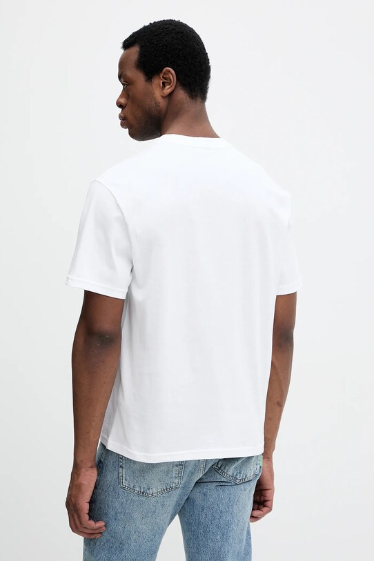 Одяг Бавовняна футболка United Colors of Benetton 3BL0U10A2 білий