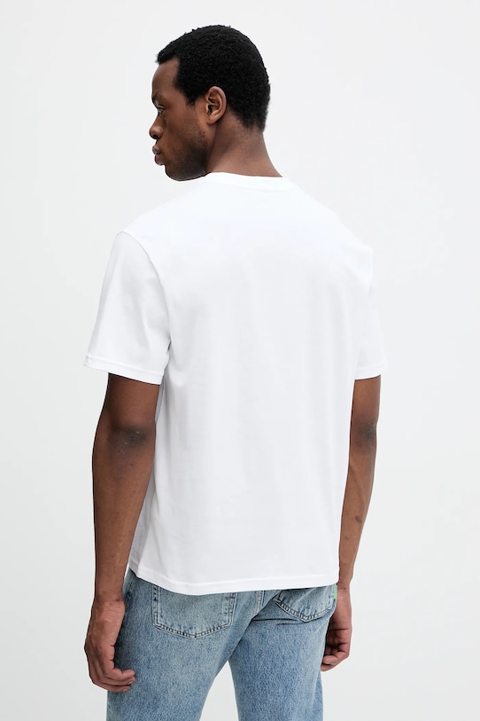 Ruházat United Colors of Benetton pamut póló 3BL0U10A2 fehér