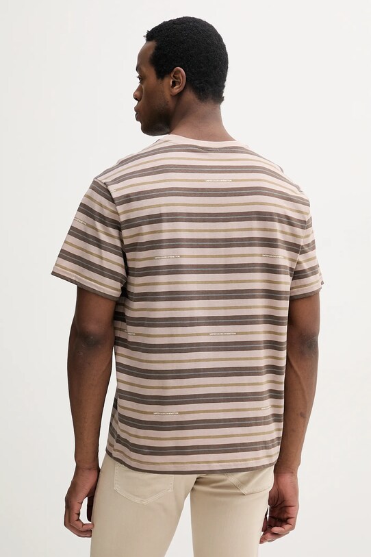 Îmbrăcăminte United Colors of Benetton tricou din bumbac 30CXU10A0 maro