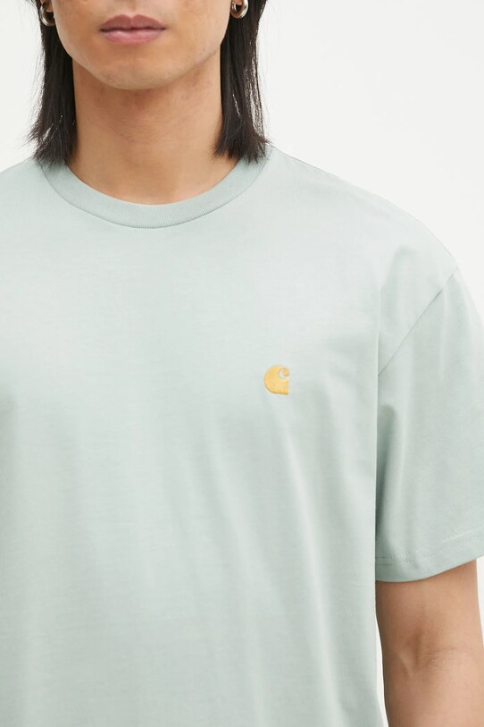 Carhartt WIP t-shirt in cotone Chase verde I026391.2O2XX