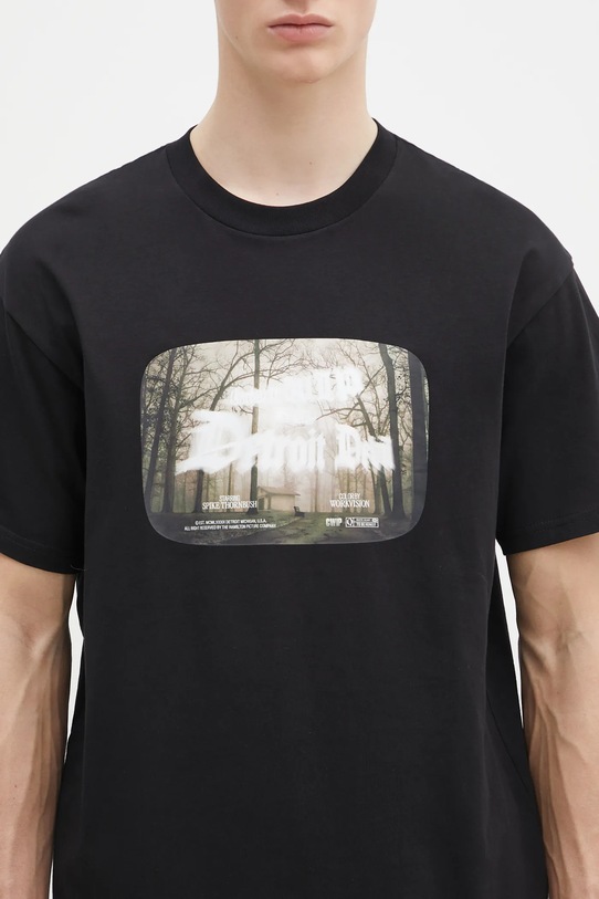 Памучна тениска Carhartt WIP Greatest Flicks черен I034393.89XX
