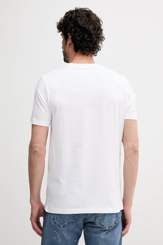 Ρούχα Βαμβακερό μπλουζάκι Karl Lagerfeld 552224.755052 λευκό