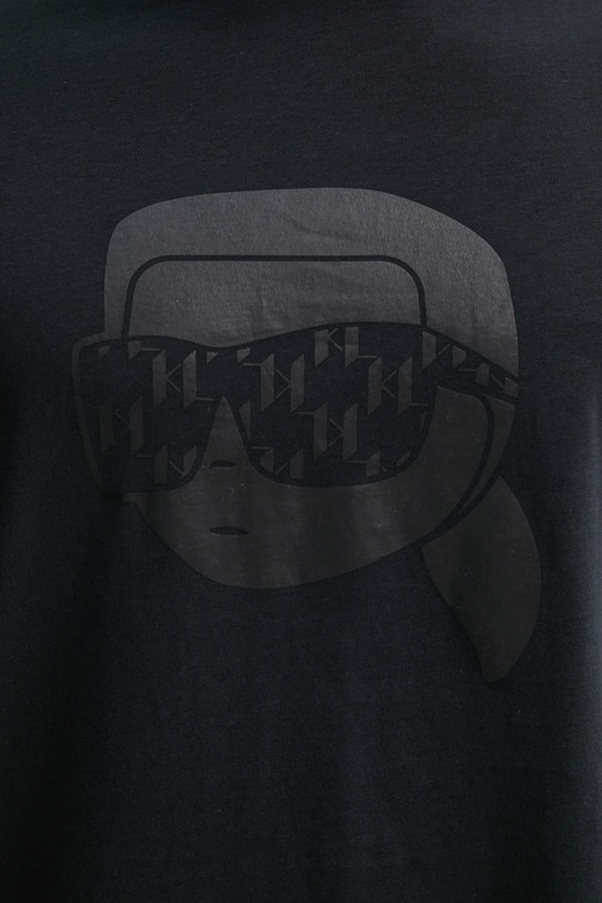 Karl Lagerfeld tricou din bumbac 552251.755076 bleumarin