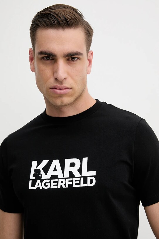Μπλουζάκι Karl Lagerfeld μαύρο 552235.755087