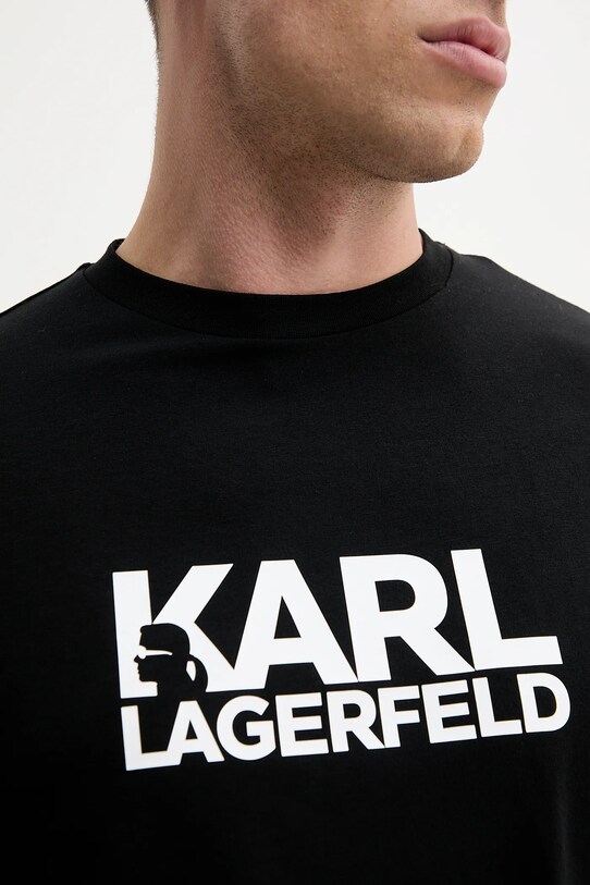 Μπλουζάκι Karl Lagerfeld 552235.755087 μαύρο