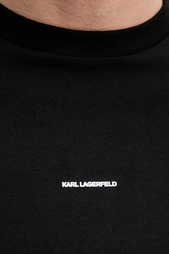 Μπλουζάκι Karl Lagerfeld 552235.755030 μαύρο