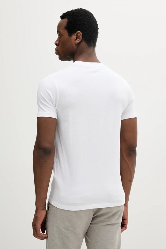 Oblačila Bombažna kratka majica Karl Lagerfeld 552224.755038 bela