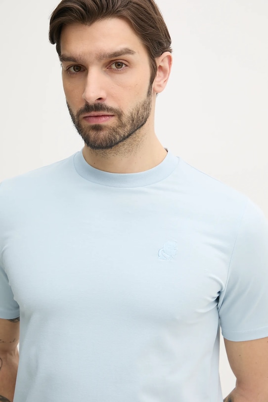 Karl Lagerfeld tricou albastru 552221.755750