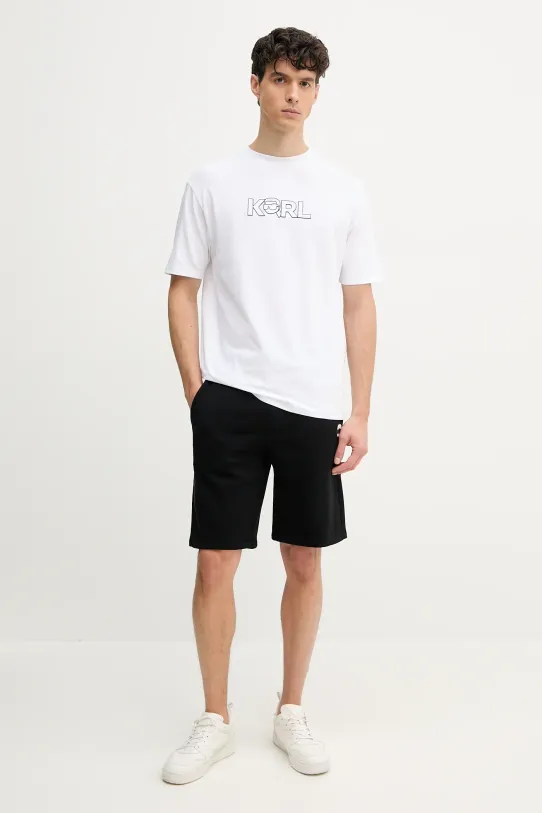 Karl Lagerfeld t-shirt 552235.755156 fehér SS25