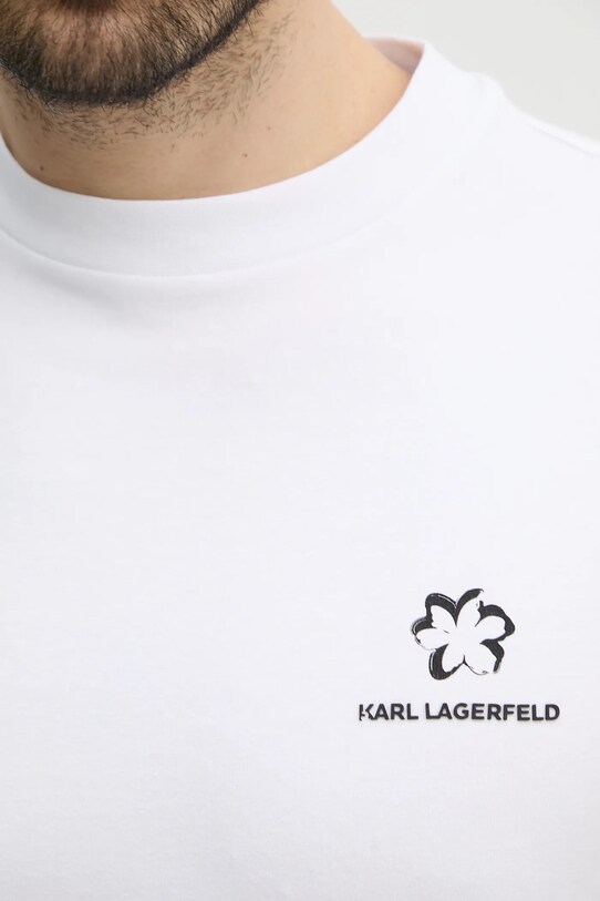 Karl Lagerfeld tricou 552235.755043 alb