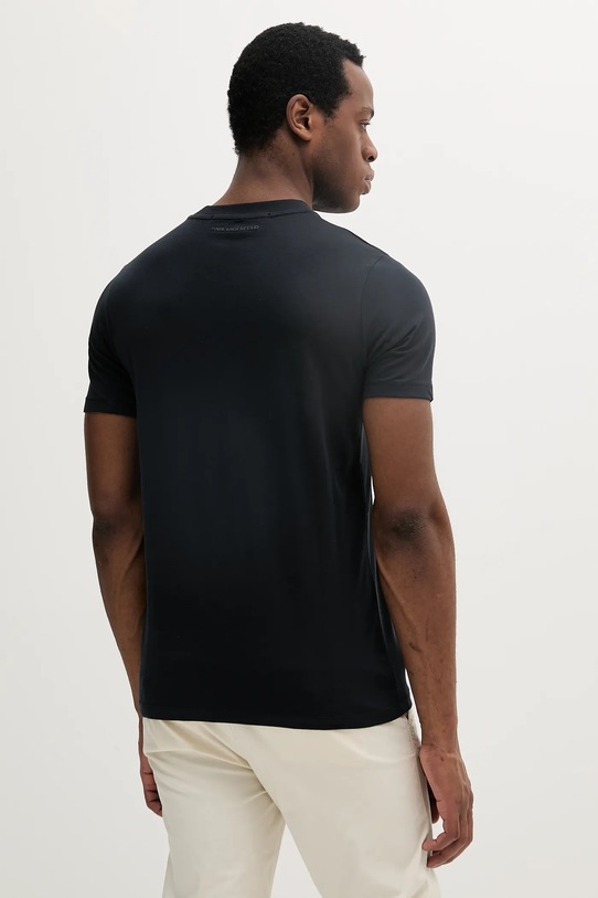 Ρούχα Βαμβακερό μπλουζάκι Karl Lagerfeld 552224.755710 σκούρο μπλε