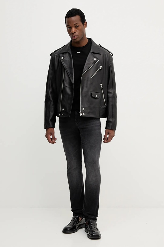 Karl Lagerfeld t-shirt 552235.755058 czarny SS25