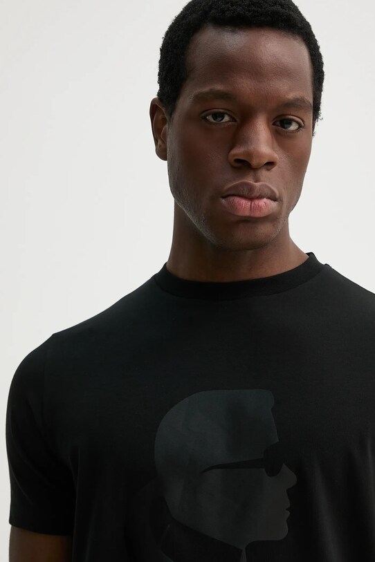Karl Lagerfeld tricou negru 552221.755054