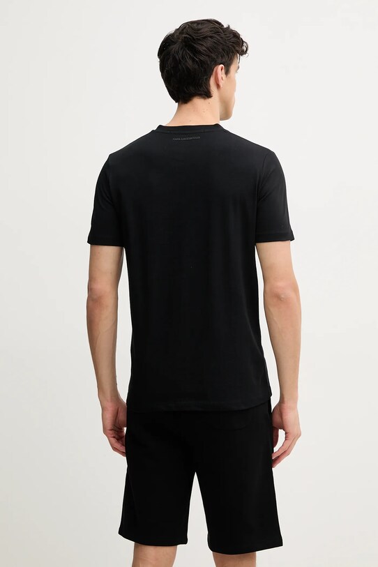 Одяг Бавовняна футболка Karl Lagerfeld 552224.755021 чорний