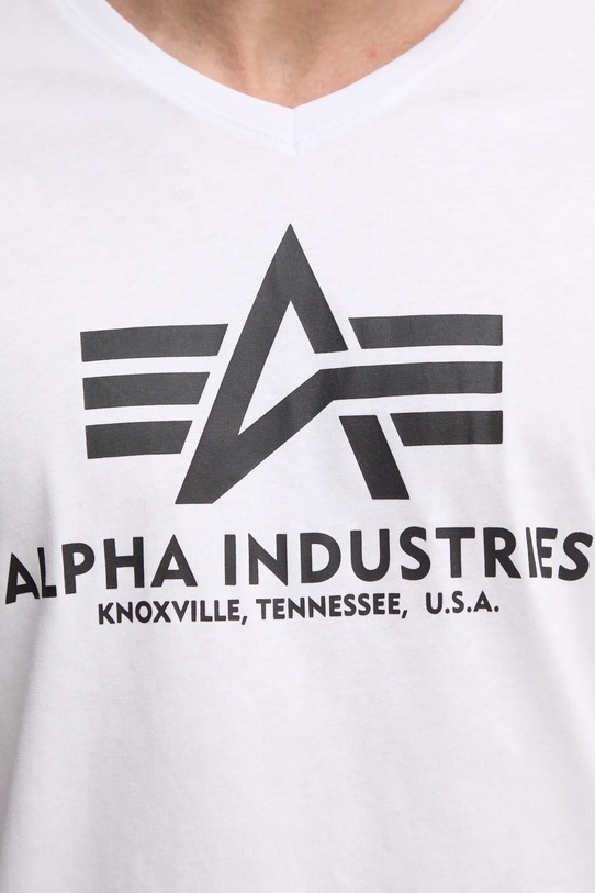 Tričko Alpha Industries 106512 bílá