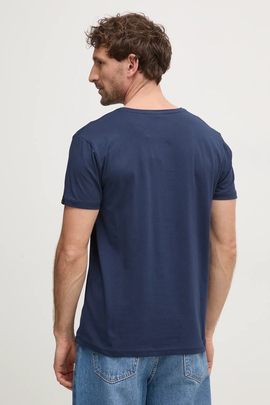Odjeća Majica kratkih rukava Alpha Industries 106512 mornarsko plava