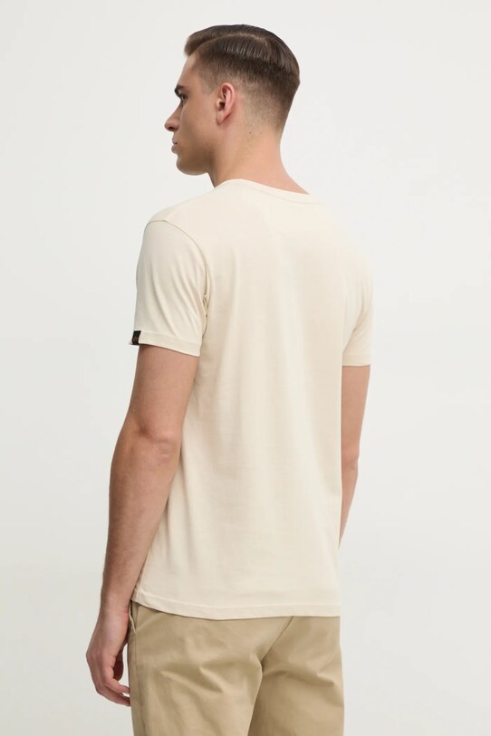 Îmbrăcăminte Alpha Industries tricou 118502PP bej