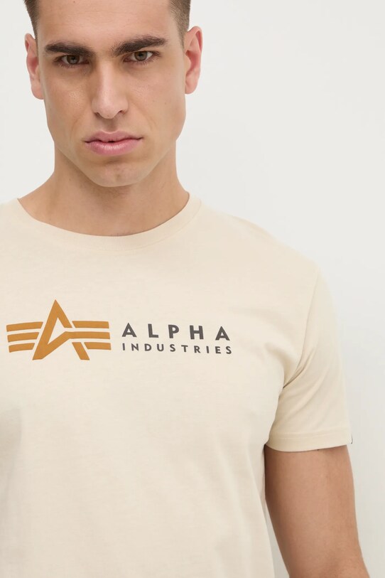 Alpha Industries tricou bej 118502PP
