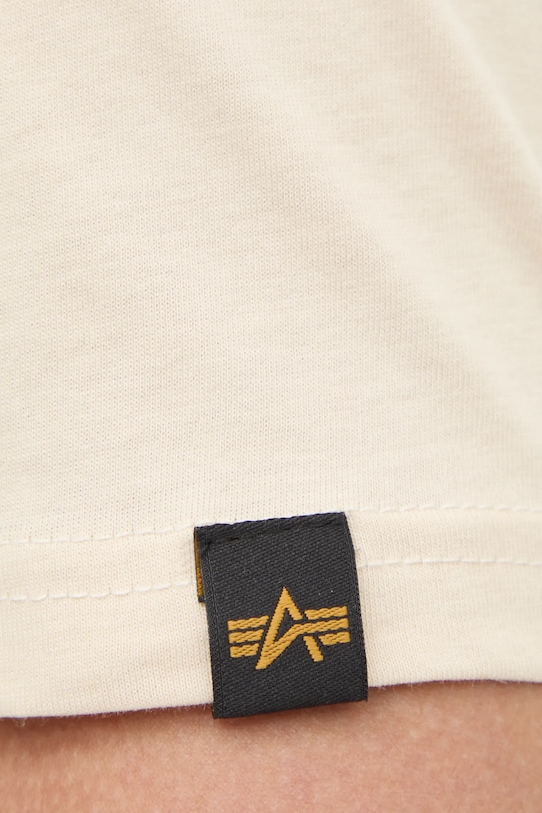 Tričko Alpha Industries 118502PP béžová