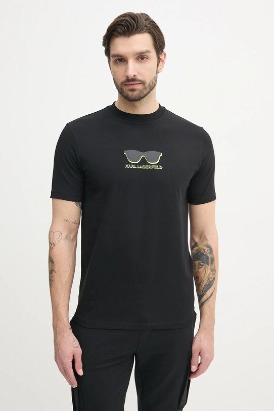 Футболка Karl Lagerfeld regular чёрный 552235.755400