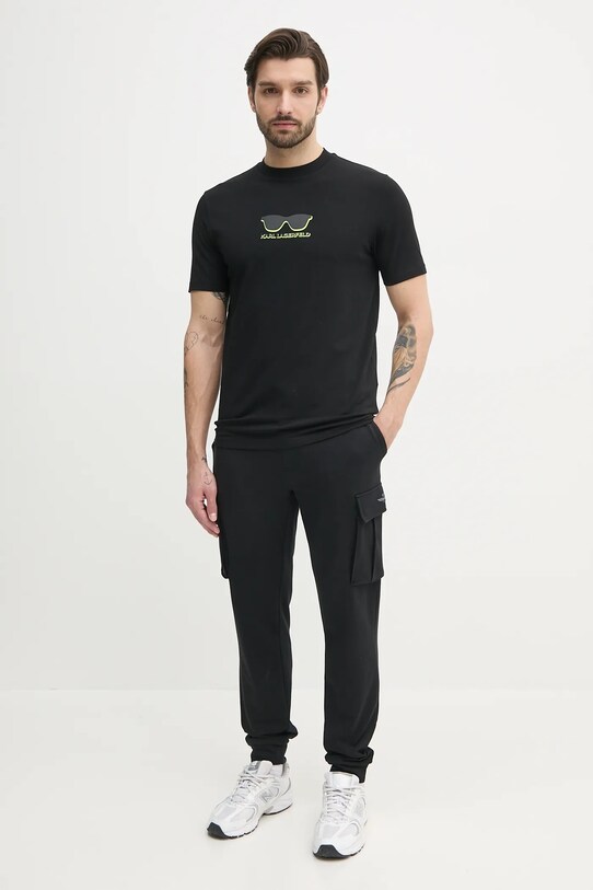 Футболка Karl Lagerfeld 552235.755400 чёрный SS25