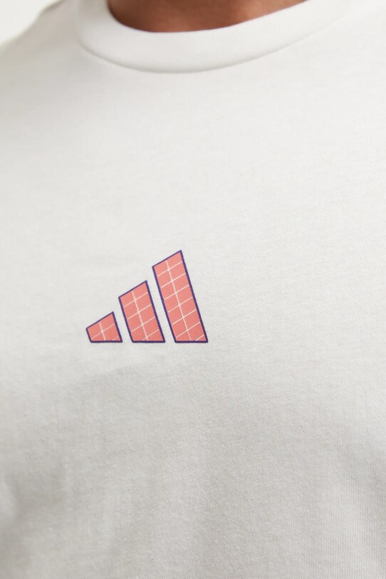 Хлопковая футболка adidas Berlin U-Bahn JD0154 белый