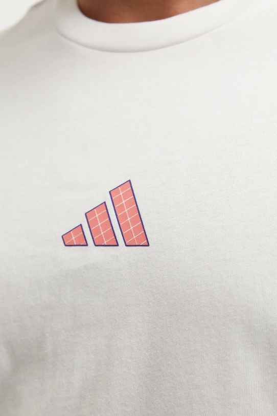 adidas tricou din bumbac Berlin U-Bahn JD0154 alb