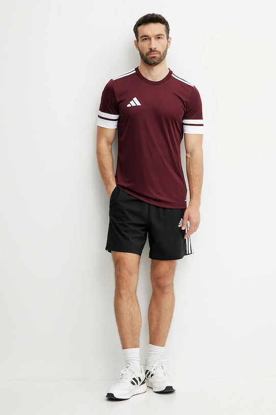 Tréninkové tričko adidas Performance Squad 25 JC8675 burgundské SS25