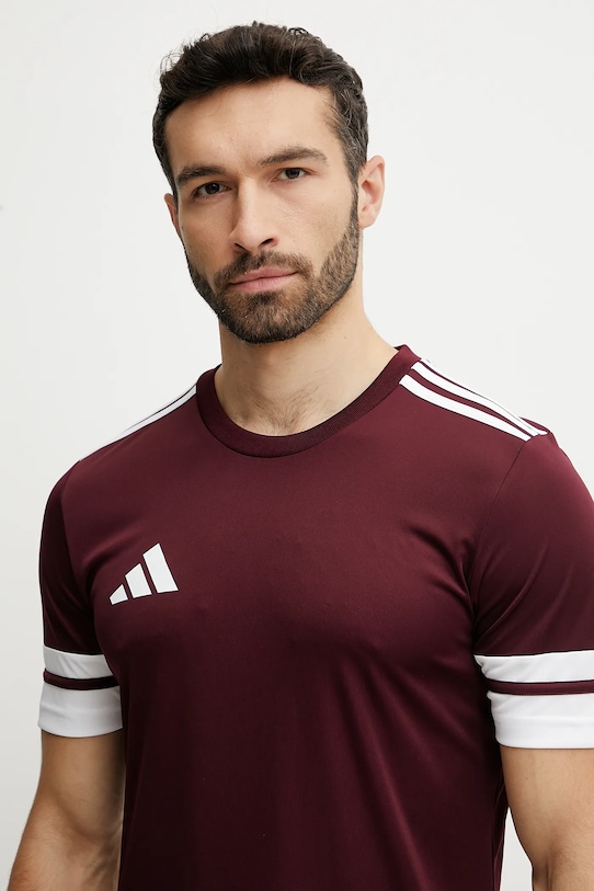 Tréninkové tričko adidas Performance Squad 25 burgundské JC8675