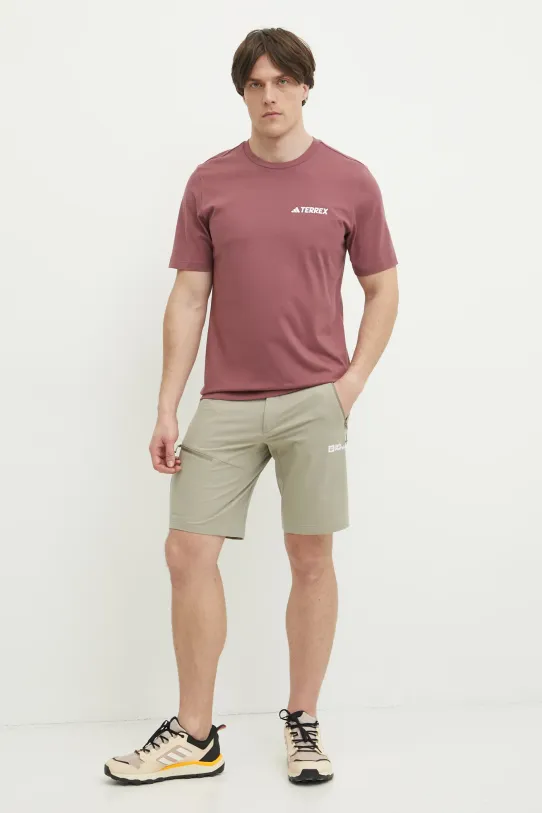 adidas TERREX tricou Mountain JM0352 rosu SS25