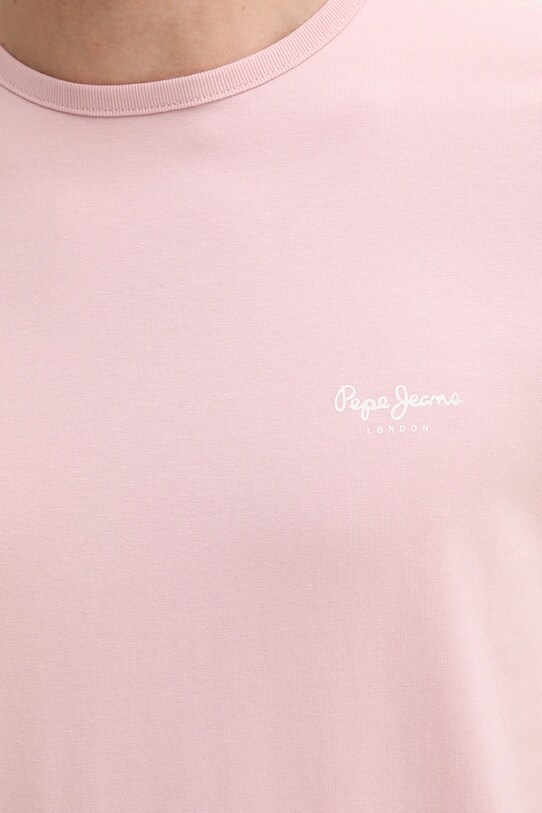 Pepe Jeans t-shirt ORIGINAL BASIC 3N PM508212 rózsaszín