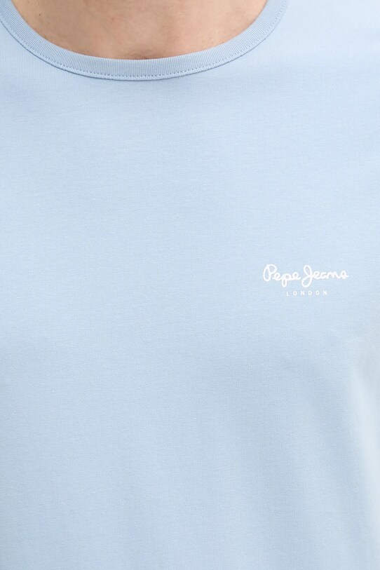 Pepe Jeans t-shirt ORIGINAL BASIC 3N PM508212 kék