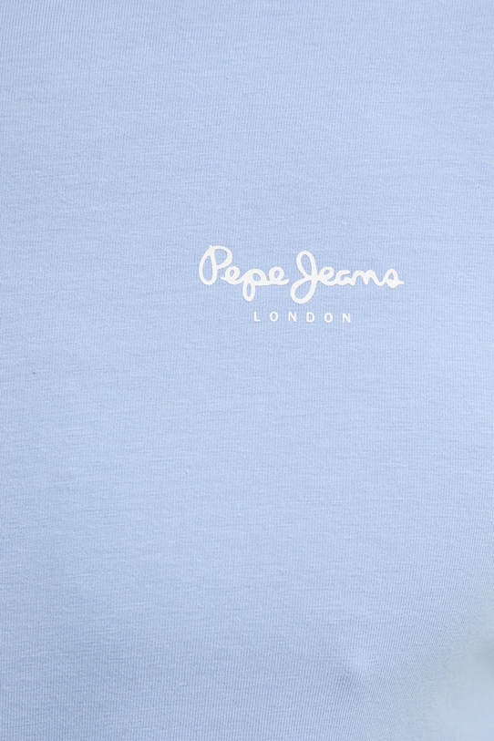Tričko Pepe Jeans ORIGINAL BASIC 3N PM508212 modrá